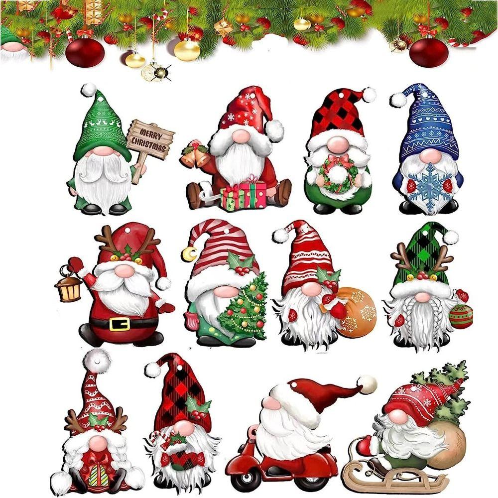 12/24Pcs Рождественские украшения ручной работы в виде гнома Деревянные рождественские украшения Рождественская елка
12/24Pcs Рождественские украшения ручной работы в виде гнома Деревянные рождественские украшения Рождественская елка