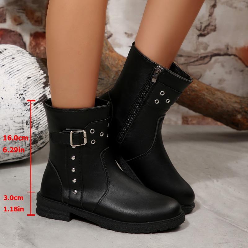 Новая ретро обувь, ботинки на толстой подошве для женщин, новые универсальные кожаные сапоги до середины икры большого размера для женщин 43 чёрный
Новая ретро обувь, ботинки на толстой подошве для женщин, новые универсальные кожаные сапоги до середины икры большого размера для женщин 43 чёрный
