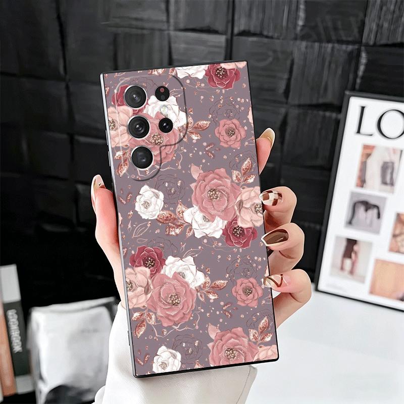 Beautiful Rose Gold Art Soft Phone Case for Samsung Galaxy S26 S25 Edge S24 Ultra S23 Plus S22 S21 FE S20 Black Cover Back Shell Samsung S22 Ultra
Beautiful Rose Gold Art Soft Phone Case for Samsung Galaxy S26 S25 Edge S24 Ultra S23 Plus S22 S21 FE S20 Black Cover Back Shell Samsung S22 Ultra
