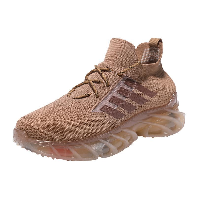 New plastic sole soft sole shoes mesh breathable running shoes trendy versatile casual shoes platform shoes men s shoes 45 коричневий
New plastic sole soft sole shoes mesh breathable running shoes trendy versatile casual shoes platform shoes men s shoes 45 коричневий