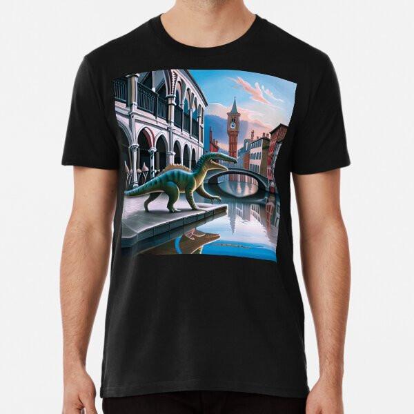 Blue Spinosaurus Walks Among the Canals of VT-Shirt S-5XL Best T-Shirt 4XL
Blue Spinosaurus Walks Among the Canals of VT-Shirt S-5XL Best T-Shirt 4XL