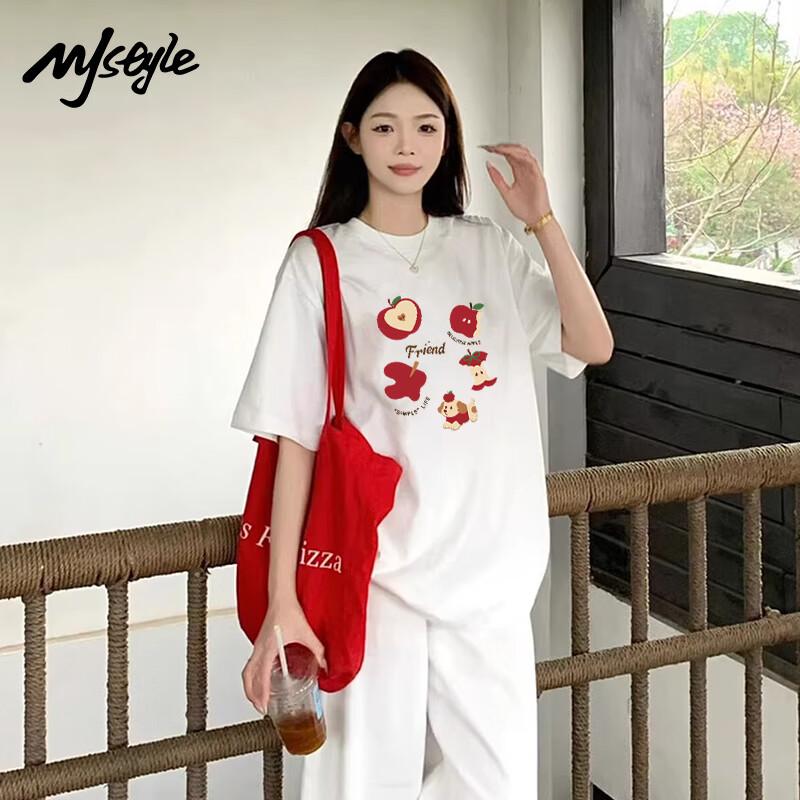 MJ STYLE 100% Cotton Short Sleeve T-Shirt for Women L
MJ STYLE 100% Cotton Short Sleeve T-Shirt for Women L