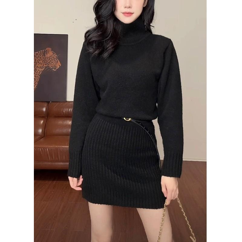 Women s Autumn/Winter Spicy Girl High-Neck Knit Dress: Fashionable, Waist-Cinching, Slim-Fit Short Skirt One Size
Women s Autumn/Winter Spicy Girl High-Neck Knit Dress: Fashionable, Waist-Cinching, Slim-Fit Short Skirt One Size