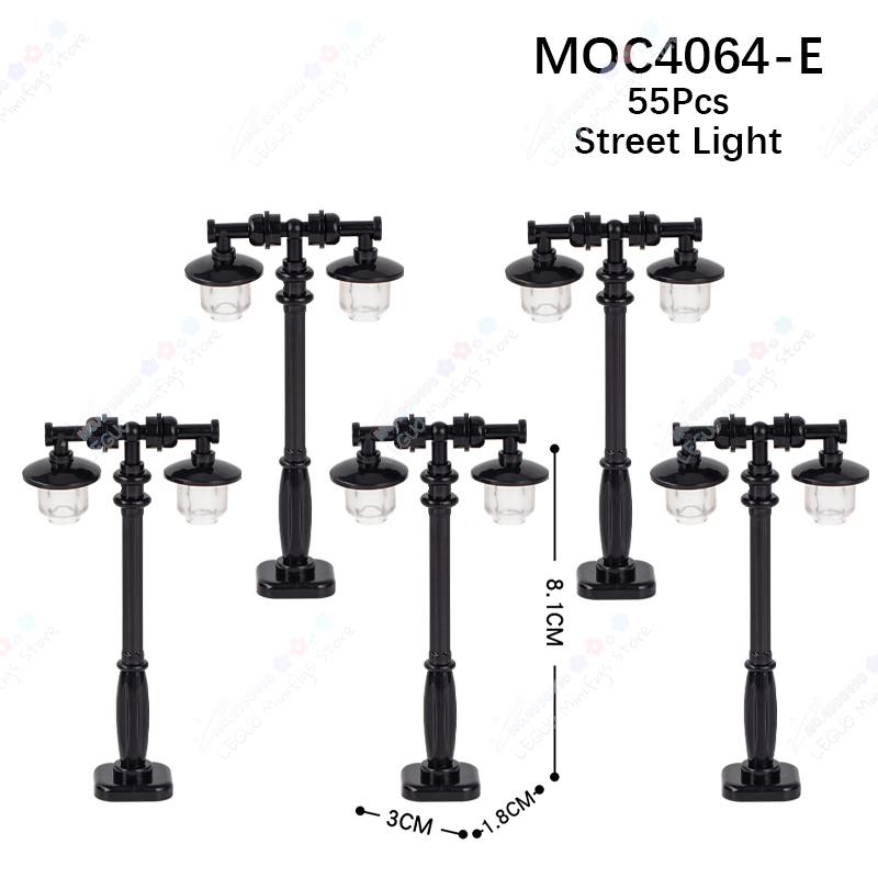 Серія Місто Вуличний ліхтар MOC Будівельні блоки DIY Лавка біля дороги Модель декору ліхтаря Збірка Цегляні іграшки Для дітей
Серія Місто Вуличний ліхтар MOC Будівельні блоки DIY Лавка біля дороги Модель декору ліхтаря Збірка Цегляні іграшки Для дітей