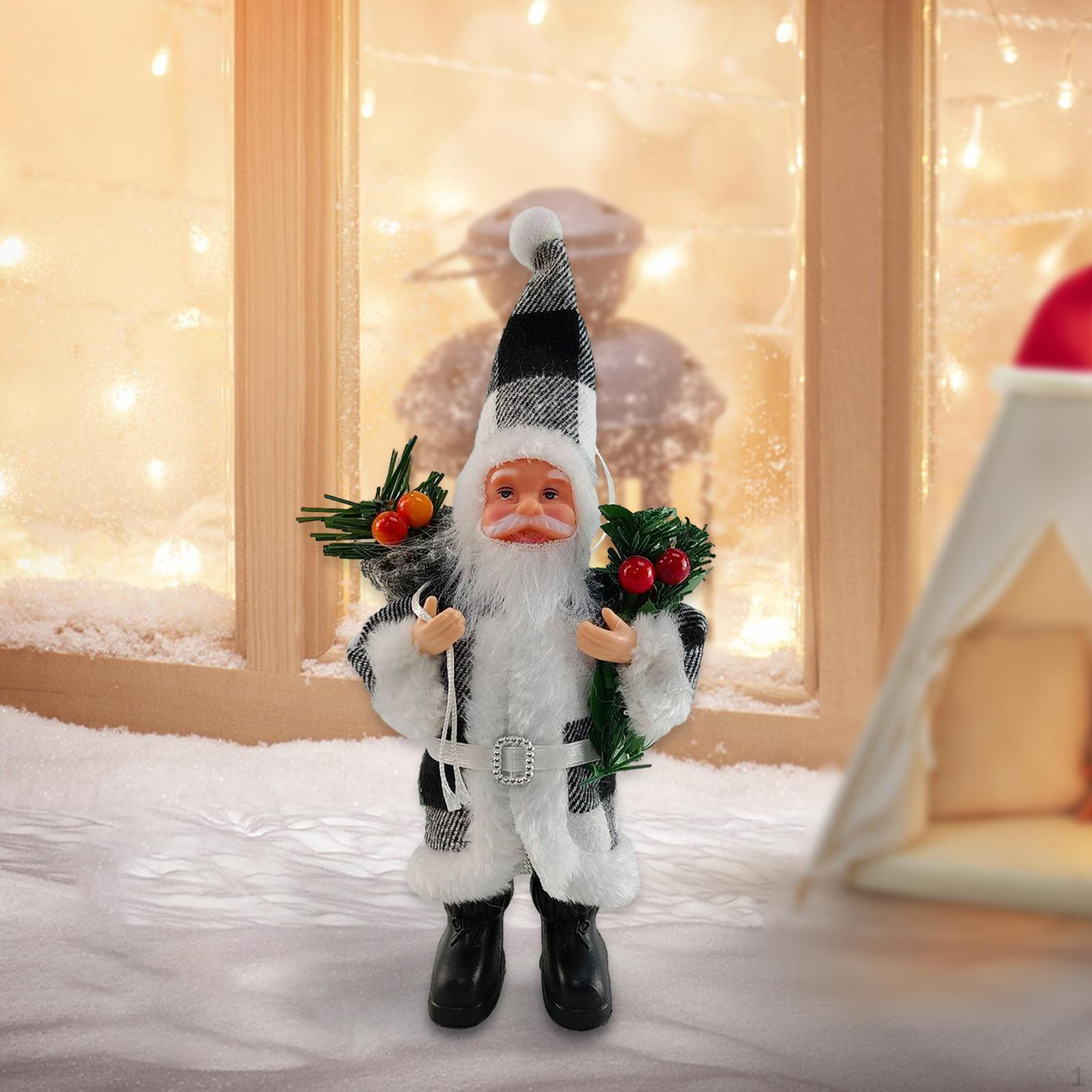 Christmas Hanging Ornament Santa Claus Plush Doll Desktop Figurine Xmas Tree Decor
Christmas Hanging Ornament Santa Claus Plush Doll Desktop Figurine Xmas Tree Decor