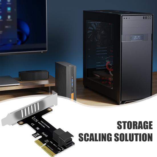 Карта розширення PCIE X4 до SFF8643 Високошвидкісна передача Універсальний PCIE до U2 NVMe SSD Райзер Адаптер твердотілого накопичувача A
Карта розширення PCIE X4 до SFF8643 Високошвидкісна передача Універсальний PCIE до U2 NVMe SSD Райзер Адаптер твердотілого накопичувача A
