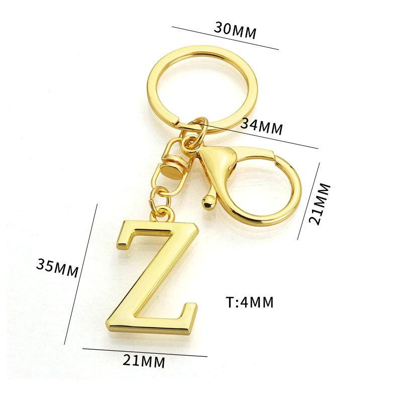 Gold A-Z 26 Initial Letter Key Chains For Women Men Alphabet Keyrings Fashion DIY Key Trinkets Pendant Accessories Gifts Z
Gold A-Z 26 Initial Letter Key Chains For Women Men Alphabet Keyrings Fashion DIY Key Trinkets Pendant Accessories Gifts Z