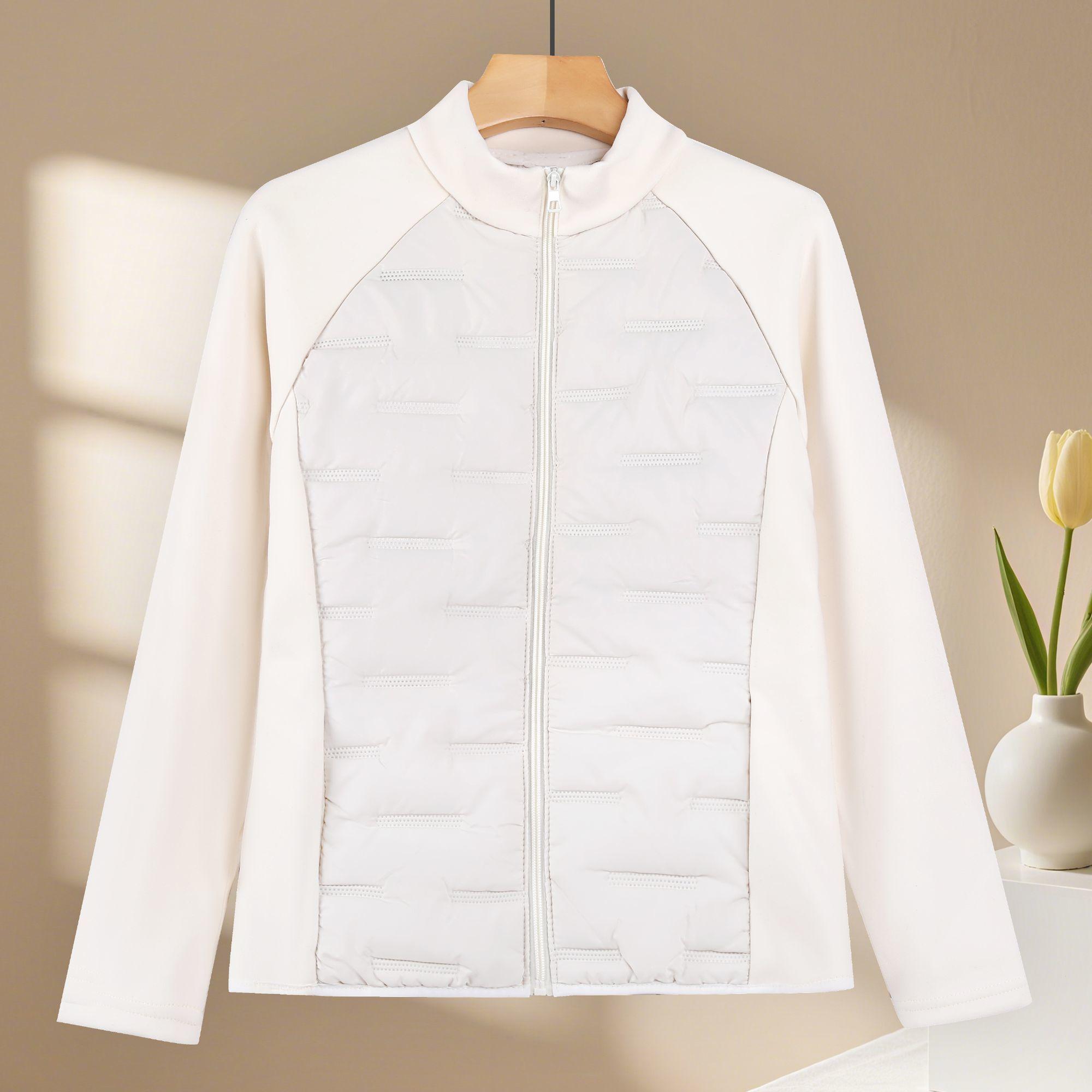 Женская лоскутная спортивная хлопковая куртка теплая с воротником-стойкой приталенная легкая осенне-зимняя уличная ветрозащитная куртка 5XL грязно-белый
Женская лоскутная спортивная хлопковая куртка теплая с воротником-стойкой приталенная легкая осенне-зимняя уличная ветрозащитная куртка 5XL грязно-белый