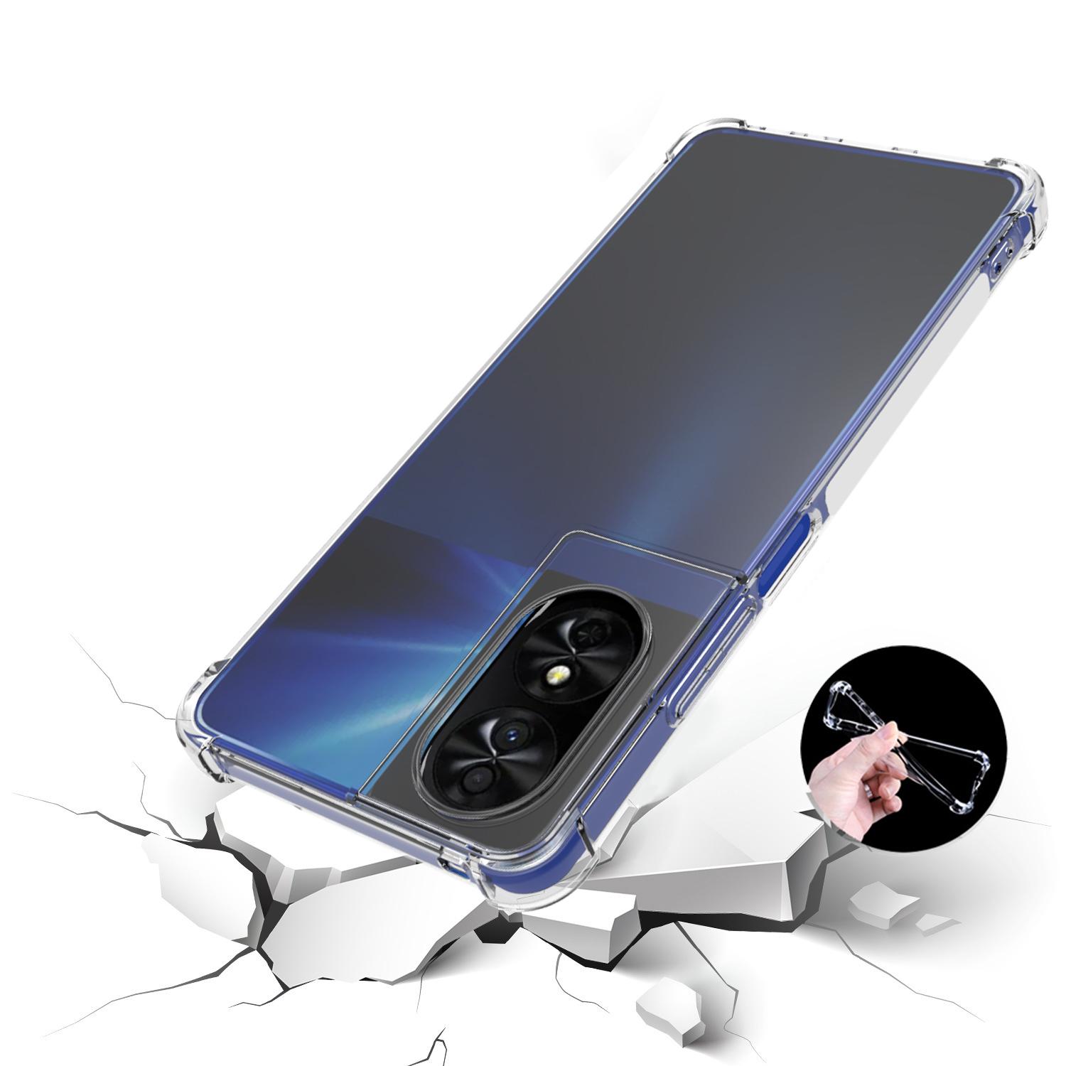 For TCL 50 SE Slim-Fit Cell Phone Case HD Clear Four Corner Airbag Non-Slip TPU Phone Cover A
For TCL 50 SE Slim-Fit Cell Phone Case HD Clear Four Corner Airbag Non-Slip TPU Phone Cover A