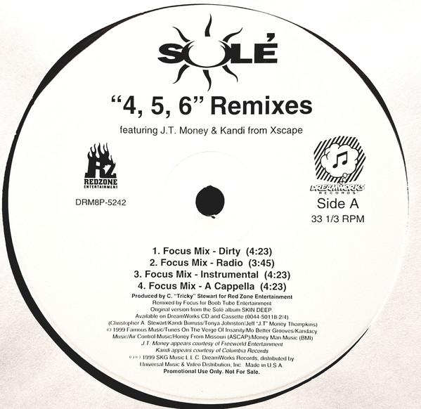 12inch Record SOL, JT MONEY & KANDI - 4, 5, 6 (Remixes) DRM8P5242PROMO DreamWorks Reco 1999 US Rap & Hip-Hop/R&B Used
12inch Record SOL, JT MONEY & KANDI - 4, 5, 6 (Remixes) DRM8P5242PROMO DreamWorks Reco 1999 US Rap & Hip-Hop/R&B Used