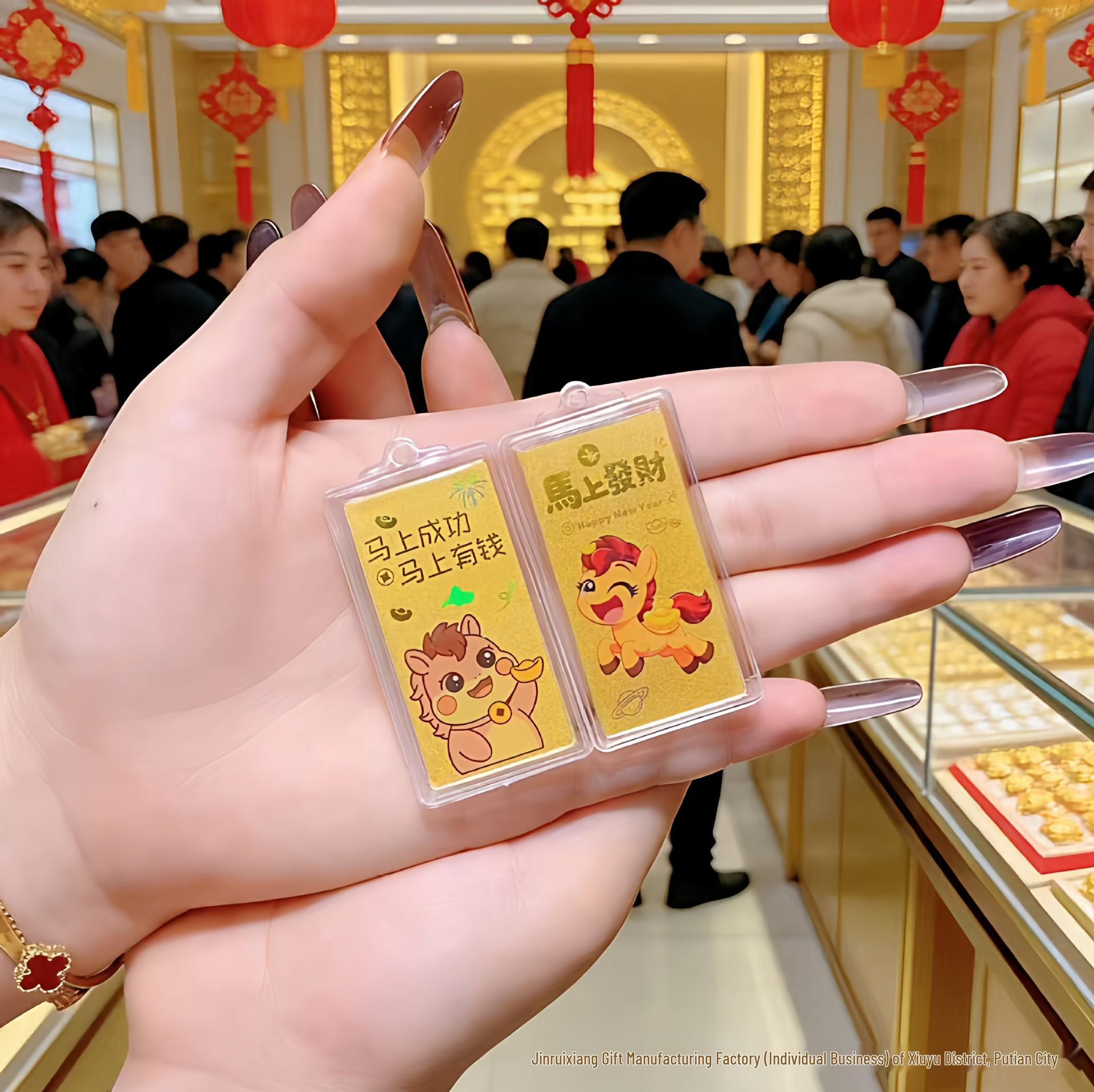 2026 Year of the Horse Gold Phone Sticker - 999 Gold, Attract Wealth and Prosperity, Creative Gift
2026 Year of the Horse Gold Phone Sticker - 999 Gold, Attract Wealth and Prosperity, Creative Gift