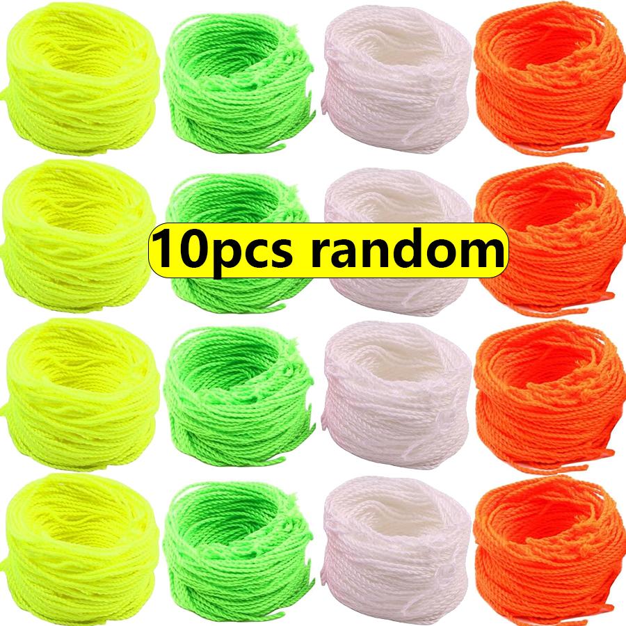 10pcs YoYo Strings Replacement Cotton-Polyester Blend Ropes Assorted Colors High-Quality YoYo Ball Accessories for JXB
10pcs YoYo Strings Replacement Cotton-Polyester Blend Ropes Assorted Colors High-Quality YoYo Ball Accessories for JXB