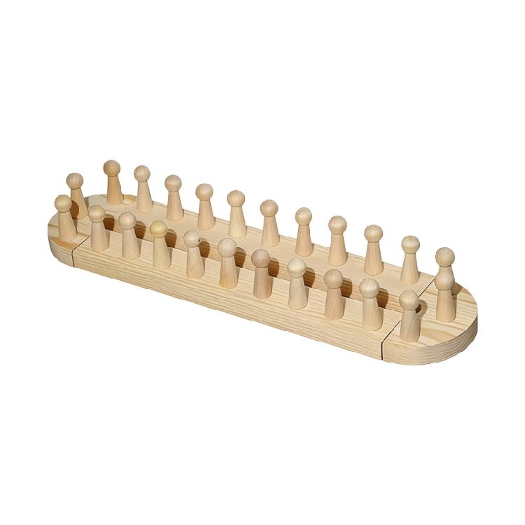 Educational Wood Knitting Tool Easy Assembly Wood Weaving Machine For Handmade Sweaters Blankets Scarves Bedspreads 1
Educational Wood Knitting Tool Easy Assembly Wood Weaving Machine For Handmade Sweaters Blankets Scarves Bedspreads 1