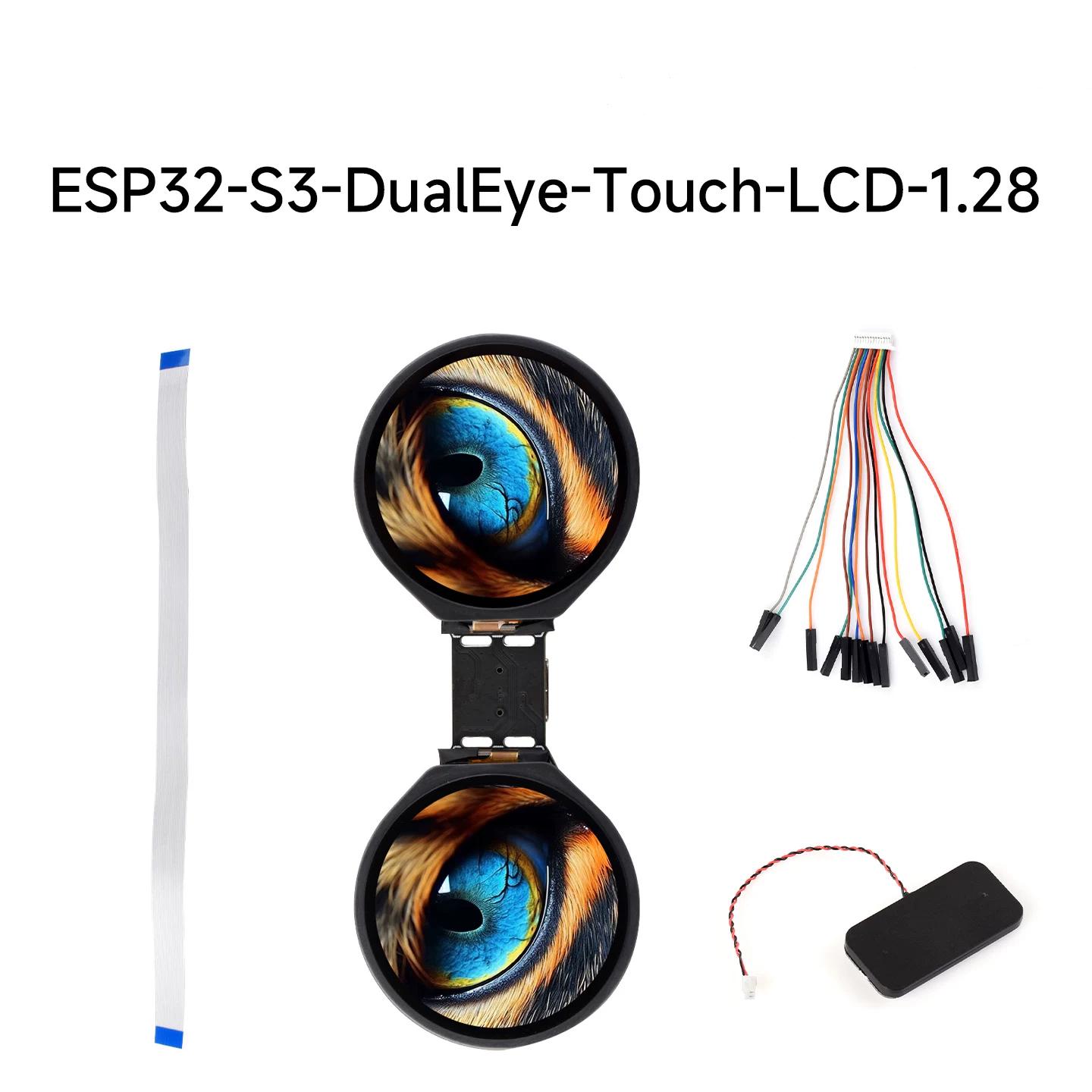 Плата розробки ESP32-S3 Бінокуляр Bionic AIoT 1.28 Сенсорний екран Круглий дисплей AI Голосова іграшка DIY
Плата розробки ESP32-S3 Бінокуляр Bionic AIoT 1.28 Сенсорний екран Круглий дисплей AI Голосова іграшка DIY