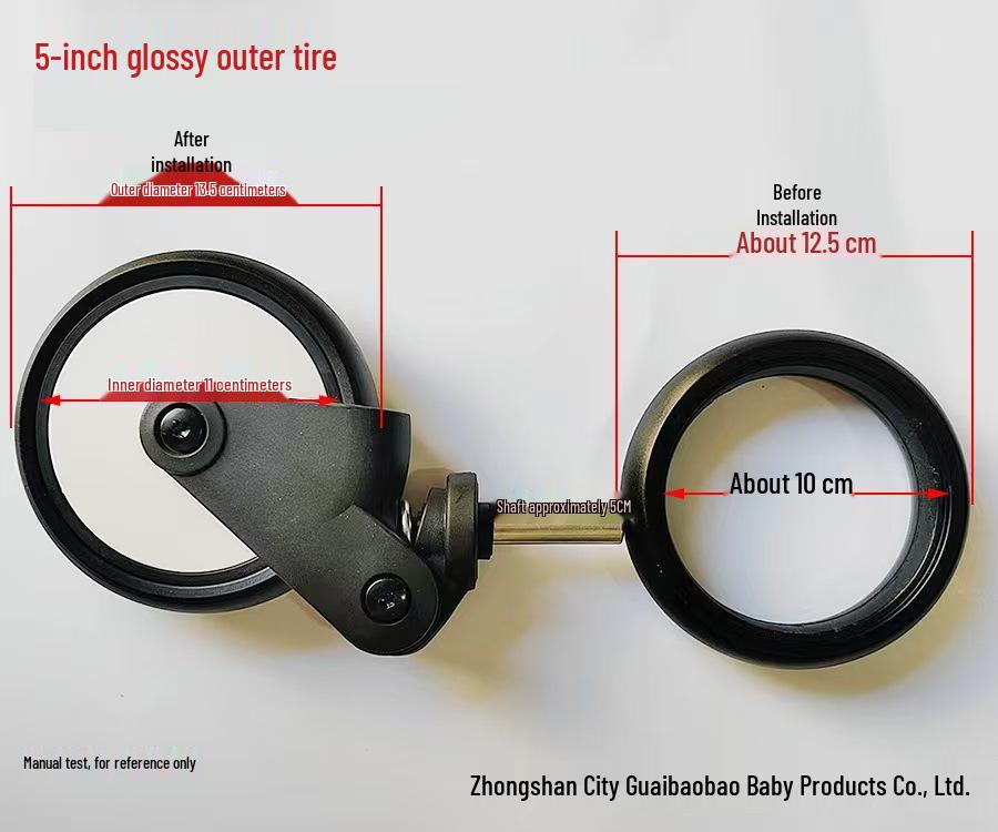 Дитяча коляска в стилі YOYO з гумовими колесами та безшумними підшипниками - Передні та задні аксесуари
Дитяча коляска в стилі YOYO з гумовими колесами та безшумними підшипниками - Передні та задні аксесуари