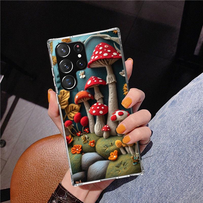 Colorful Mushroom Phnoe Case for Samsung Galaxy S26 S25 Edge S23 S24 Ultra S22 Plus S21 S20 FE Unique Cover Soft Coque Galaxy S2 Samsung S26
Colorful Mushroom Phnoe Case for Samsung Galaxy S26 S25 Edge S23 S24 Ultra S22 Plus S21 S20 FE Unique Cover Soft Coque Galaxy S2 Samsung S26