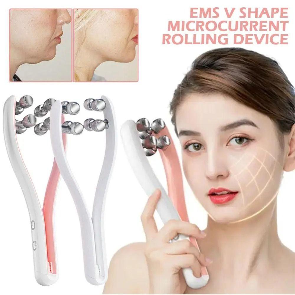 V Face EMS Face Lifting Roller Многофункциональный массажный ролик для лица для релаксации Style 4
V Face EMS Face Lifting Roller Многофункциональный массажный ролик для лица для релаксации Style 4