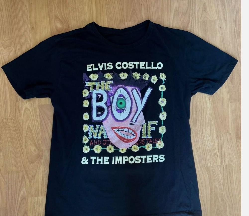Elvis Costello A Boy Named If Tour Tee Heavy Cotton Shirt M
Elvis Costello A Boy Named If Tour Tee Heavy Cotton Shirt M