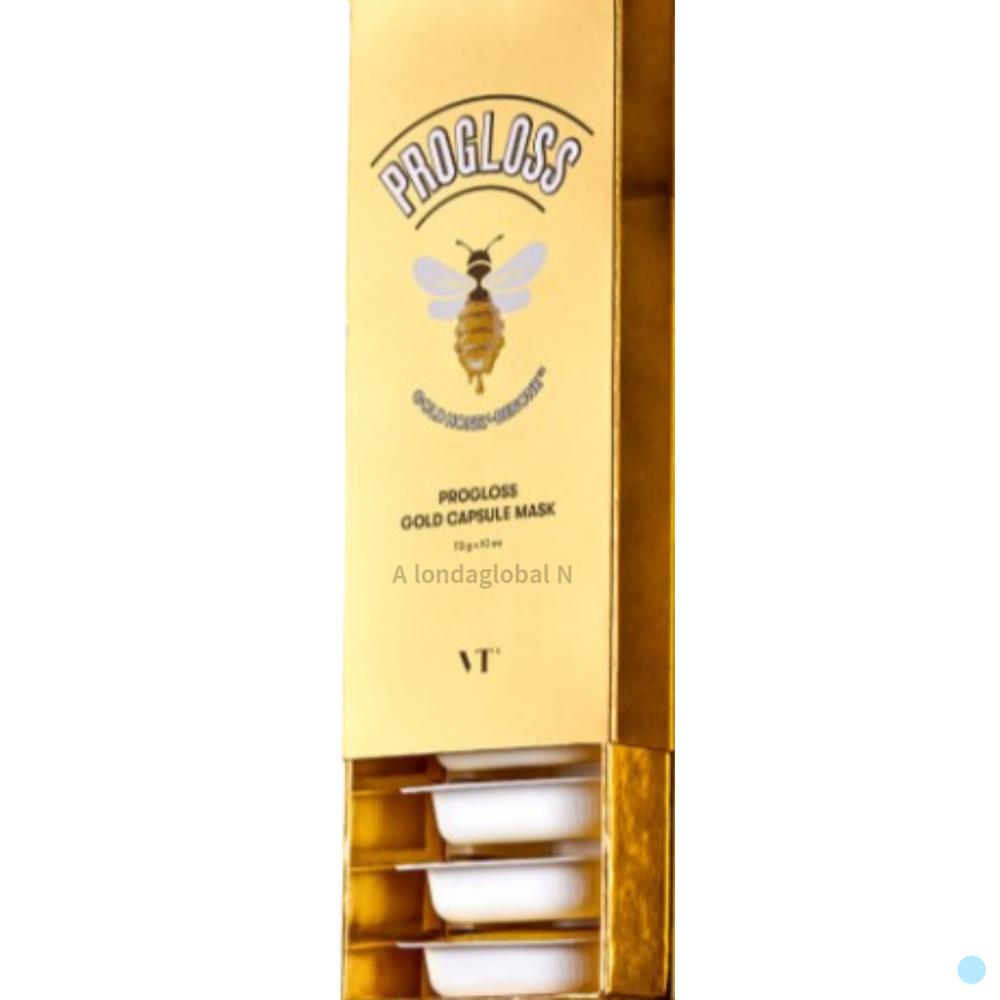 VT Cosmetics Progloss Gold Capsule Mask (10ea)
VT Cosmetics Progloss Gold Capsule Mask (10ea)
