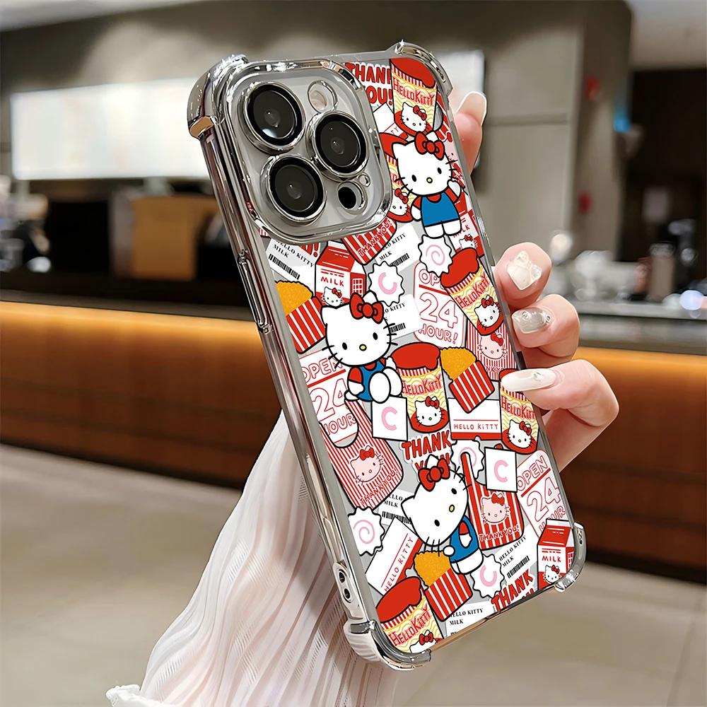 Sanrio HelloKitty Cinnamoroll Plating Case For iPhone 16 15 14 13 12 11 Pro Max X XR XSMax Plus Shockproof Anti-Fall Armor Cover iPhone 6(6s) Plus
Sanrio HelloKitty Cinnamoroll Plating Case For iPhone 16 15 14 13 12 11 Pro Max X XR XSMax Plus Shockproof Anti-Fall Armor Cover iPhone 6(6s) Plus