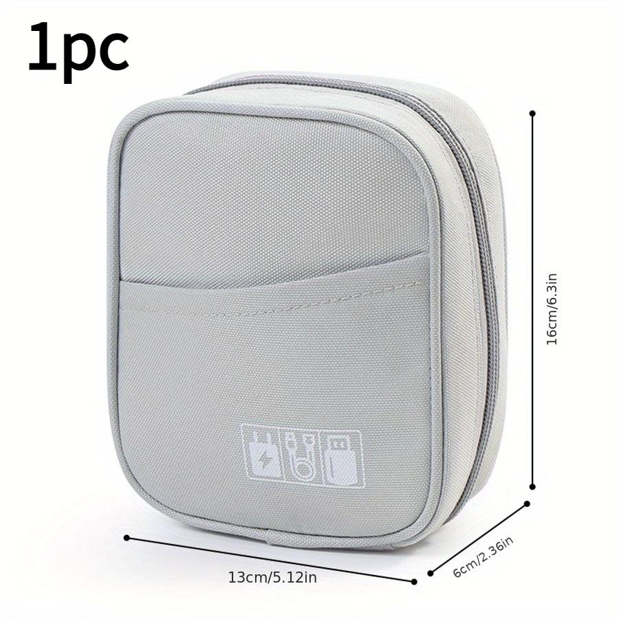 1pc Digital Tech Organizer Case with-C/Lightning/-A Ports-MultiColor-Compact Travel-Friendly Electronics Accessories Storage Bag
1pc Digital Tech Organizer Case with-C/Lightning/-A Ports-MultiColor-Compact Travel-Friendly Electronics Accessories Storage Bag
