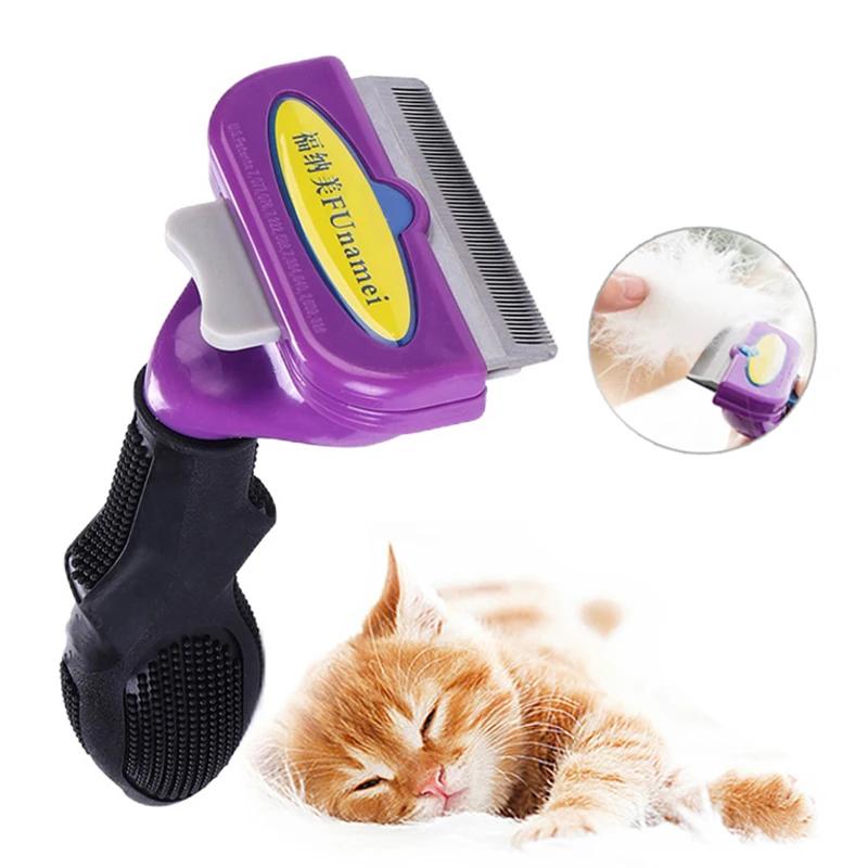 Pet Cat Hair Removal Combs Pet Grooming Brush Dogs Cats Hair Shedding Massage Combs Cat Hair Remover Cleaning Grooming Cat Brush світло-фіолетового кольору
Pet Cat Hair Removal Combs Pet Grooming Brush Dogs Cats Hair Shedding Massage Combs Cat Hair Remover Cleaning Grooming Cat Brush світло-фіолетового кольору