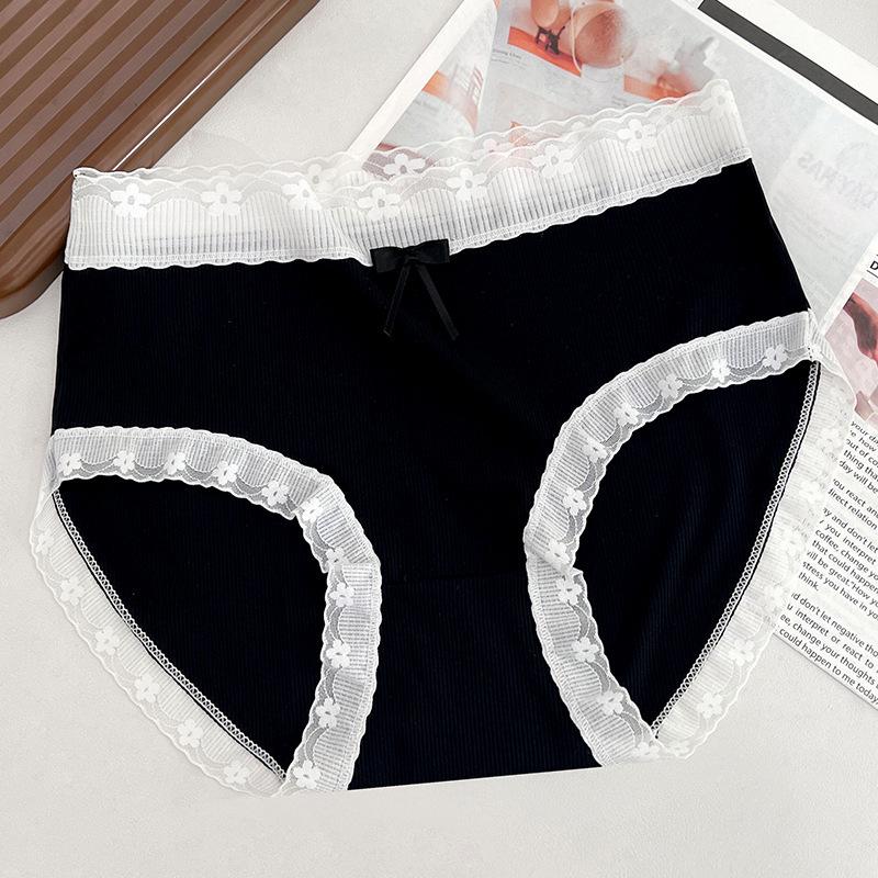 Women s Mid-Waist Ice Silk Seamless Lace Briefs – Breathable and Thin M 80-100 lbs
Women s Mid-Waist Ice Silk Seamless Lace Briefs – Breathable and Thin M 80-100 lbs