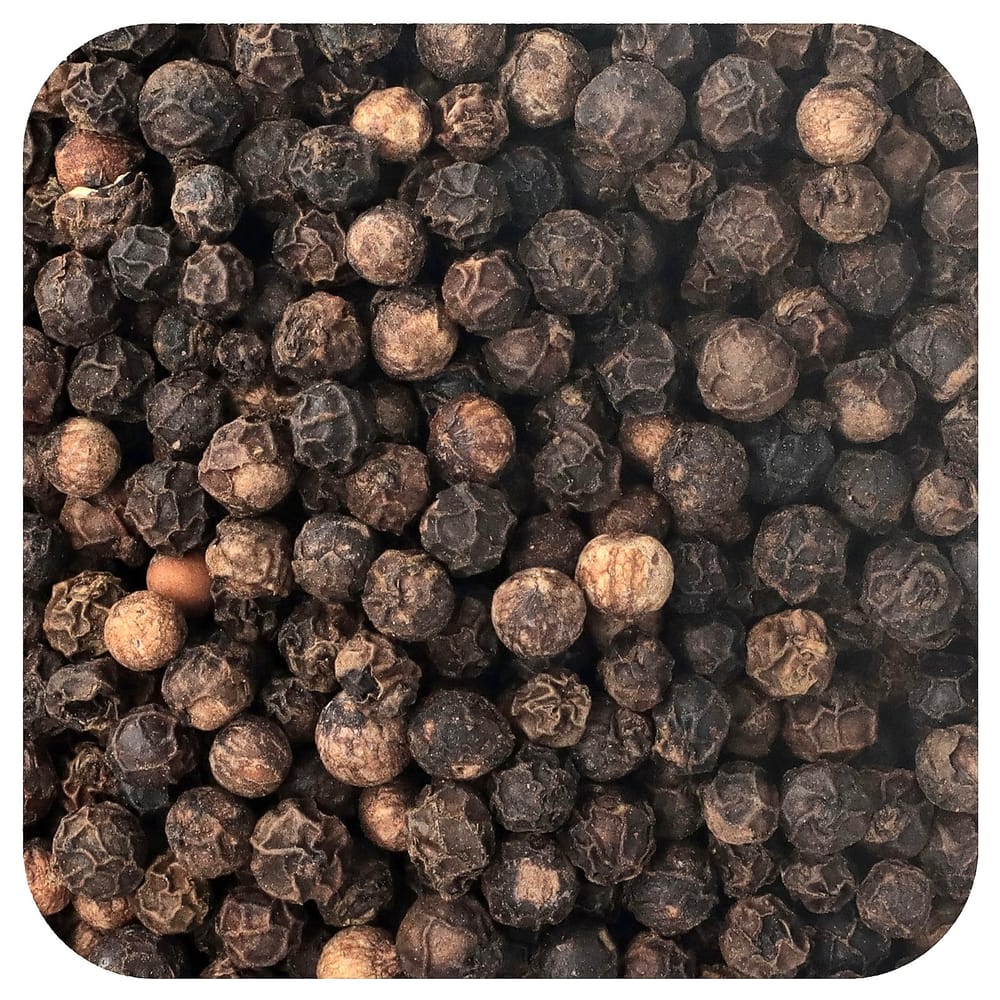 Frontier Natural Products Whole Black Peppercorns 16 oz (453 g) 453g - 1 ea
Frontier Natural Products Whole Black Peppercorns 16 oz (453 g) 453g - 1 ea