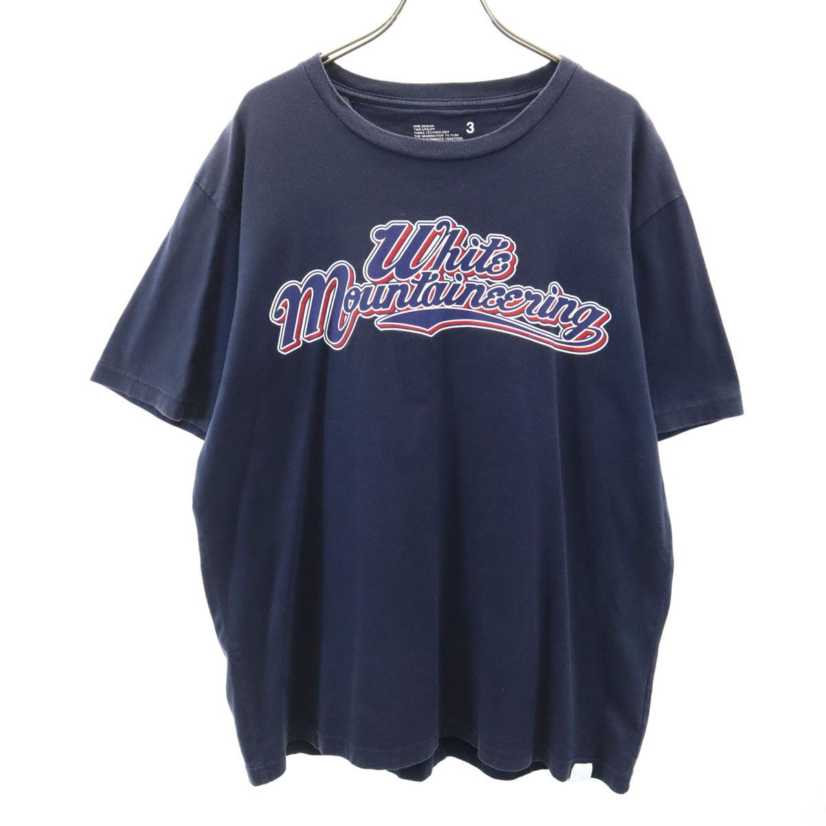WHITE MOUNTAINEERING made in Japan Short sleeve T-shirt 3 Navy Men s Used
WHITE MOUNTAINEERING made in Japan Short sleeve T-shirt 3 Navy Men s Used