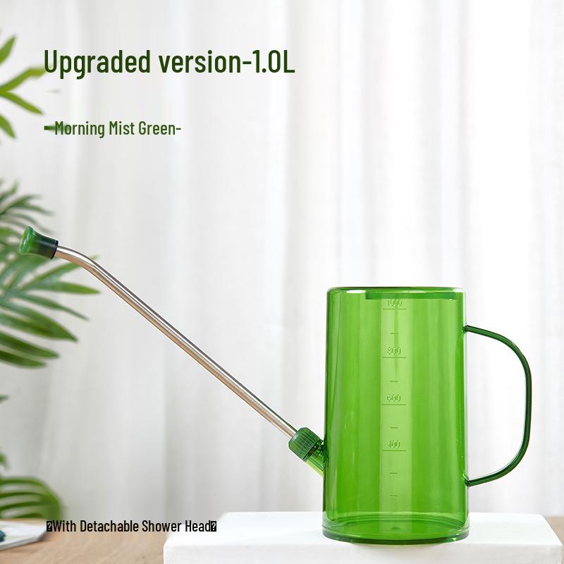 Лейка из нержавеющей стали с длинным носиком для цветов и растений - Садовый инструмент большой вместимости 1.5L
Лейка из нержавеющей стали с длинным носиком для цветов и растений - Садовый инструмент большой вместимости 1.5L