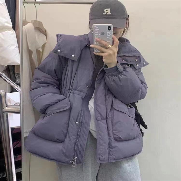 Winter new hooded medium and long waist thin down jacket waist thin 90 white duck down thickened jacket female tide S белый
Winter new hooded medium and long waist thin down jacket waist thin 90 white duck down thickened jacket female tide S белый