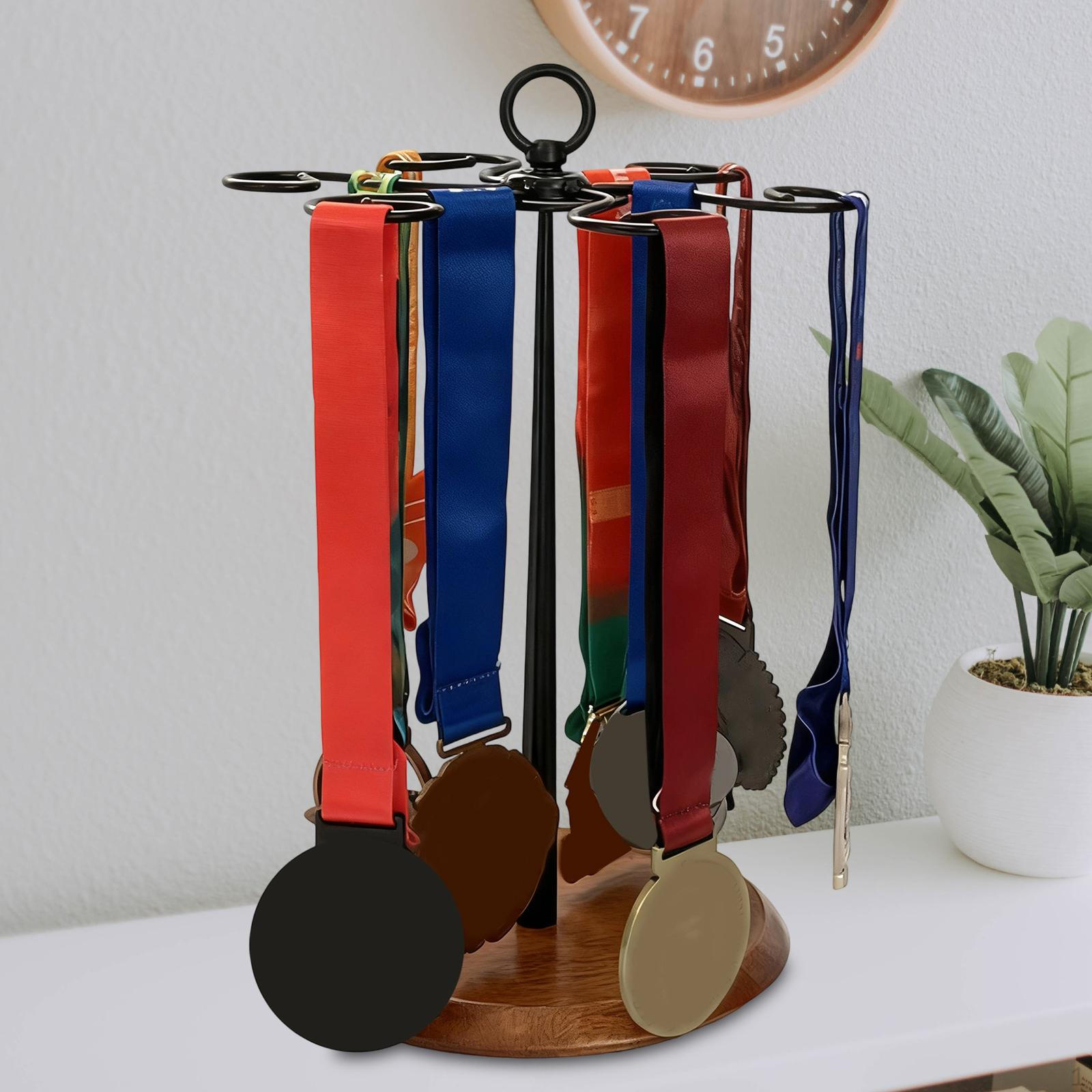 Medal Hanger Storage Rack Wooden Base for Table Metal Award Holder Organizer Running Runners
Medal Hanger Storage Rack Wooden Base for Table Metal Award Holder Organizer Running Runners