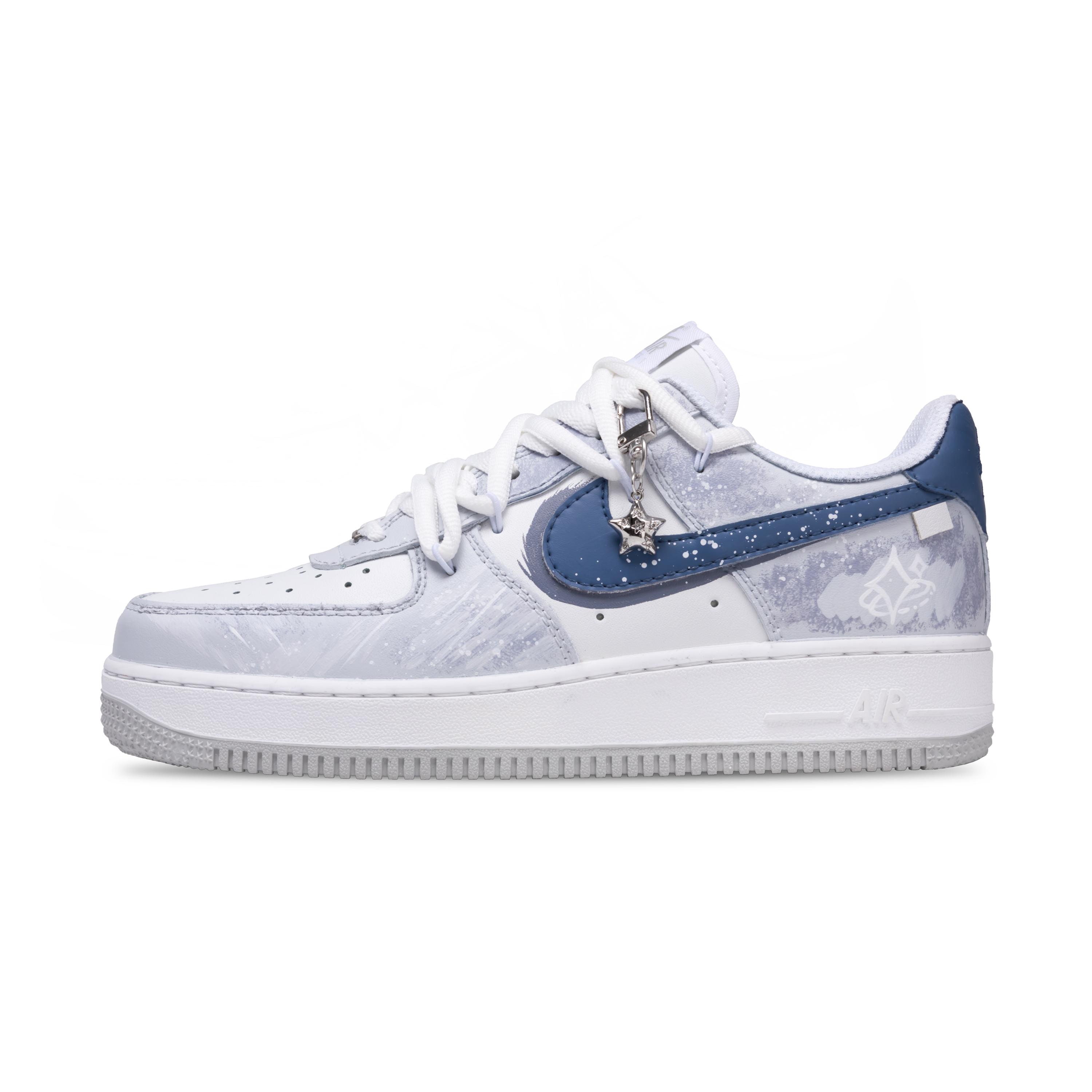Nike Air Force 1 Starry Night Slip Resistant Low top Skateboard Shoes Men s White Blue FJ4146-100(Team1068-) 44.5
Nike Air Force 1 Starry Night Slip Resistant Low top Skateboard Shoes Men s White Blue FJ4146-100(Team1068-) 44.5