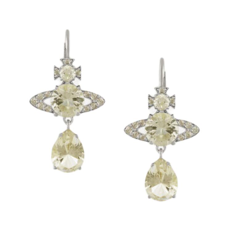 Vivienne Westwood Ismene Pearlescent Mermaid Tears Saturn Inlaid Pendant Crystal Earrings Unisex Earrings Silver Pearl-Yellow 8053195082841 Box+Shopping Bag
Vivienne Westwood Ismene Pearlescent Mermaid Tears Saturn Inlaid Pendant Crystal Earrings Unisex Earrings Silver Pearl-Yellow 8053195082841 Box+Shopping Bag