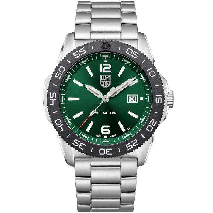 Luminox Часы мужские Sea Pacific Diver изумрудно-зеленого цвета из нержавеющей стали XS.3137 зелёный
Luminox Часы мужские Sea Pacific Diver изумрудно-зеленого цвета из нержавеющей стали XS.3137 зелёный
