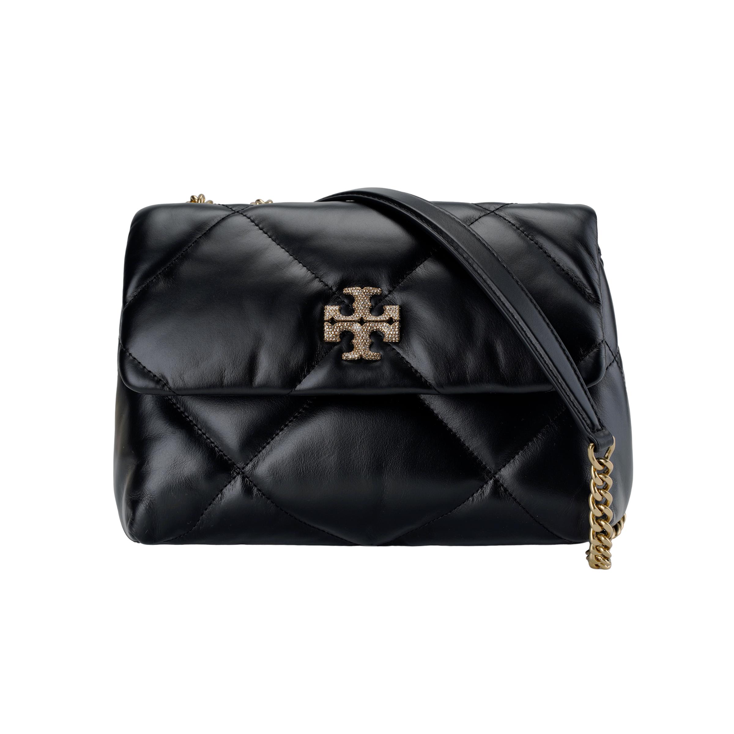 Tory Burch Kira Gold Metal Hardware Magnetic Closure Napa Leather Crossbody Shoulder Bag Small Women Bags Black 161287-001 Basic Set (Bag+Dust Bag)
Tory Burch Kira Gold Metal Hardware Magnetic Closure Napa Leather Crossbody Shoulder Bag Small Women Bags Black 161287-001 Basic Set (Bag+Dust Bag)