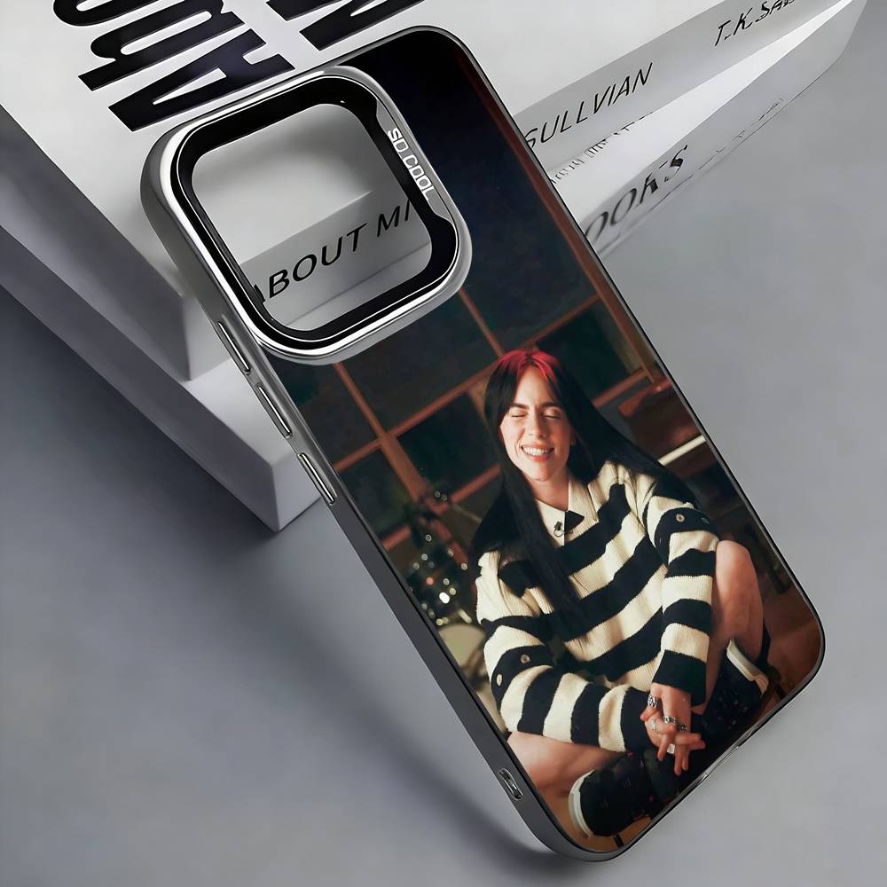 Чехол для телефона Singer B-Billie Eilish, цветной, серебристая задняя панель, для iPhone 17 16 15 14 13 12 11 Plus Pro Max Plus iPhone17air
Чехол для телефона Singer B-Billie Eilish, цветной, серебристая задняя панель, для iPhone 17 16 15 14 13 12 11 Plus Pro Max Plus iPhone17air