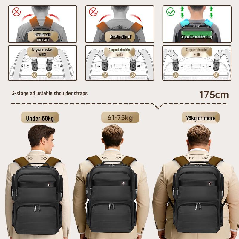 SWICKY Men s Business & Travel Laptop Backpack
SWICKY Men s Business & Travel Laptop Backpack
