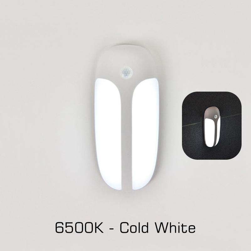 Wireless LED Motion Sensor Light USB Rechargeable Night Light Magnetic Sensing Wall Lamp for Bedroom Cabinet Closet Hallway WHITE
Wireless LED Motion Sensor Light USB Rechargeable Night Light Magnetic Sensing Wall Lamp for Bedroom Cabinet Closet Hallway WHITE