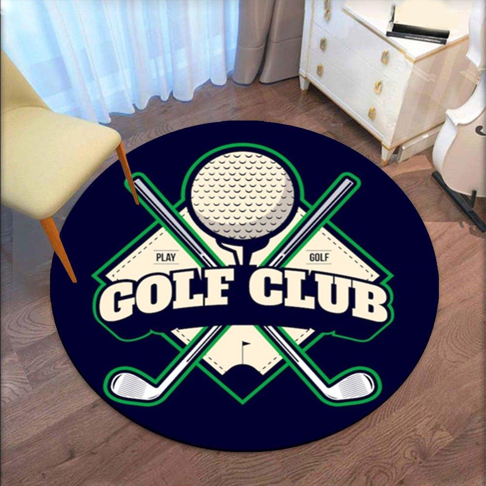Play Golf Club: A Golfer s Essential Gear!Round Non-Slip chair mat chair carpet for office Rugs for Office Decor Gift For Valentine s Day Mother s Day 80cm by 80cm
Play Golf Club: A Golfer s Essential Gear!Round Non-Slip chair mat chair carpet for office Rugs for Office Decor Gift For Valentine s Day Mother s Day 80cm by 80cm