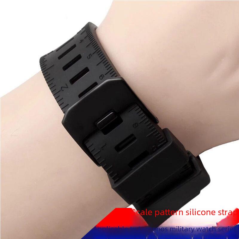 23 мм силиконовый ремешок для часов Luminox Minox8831.KM с узором в виде шкалы Strap Only
23 мм силиконовый ремешок для часов Luminox Minox8831.KM с узором в виде шкалы Strap Only