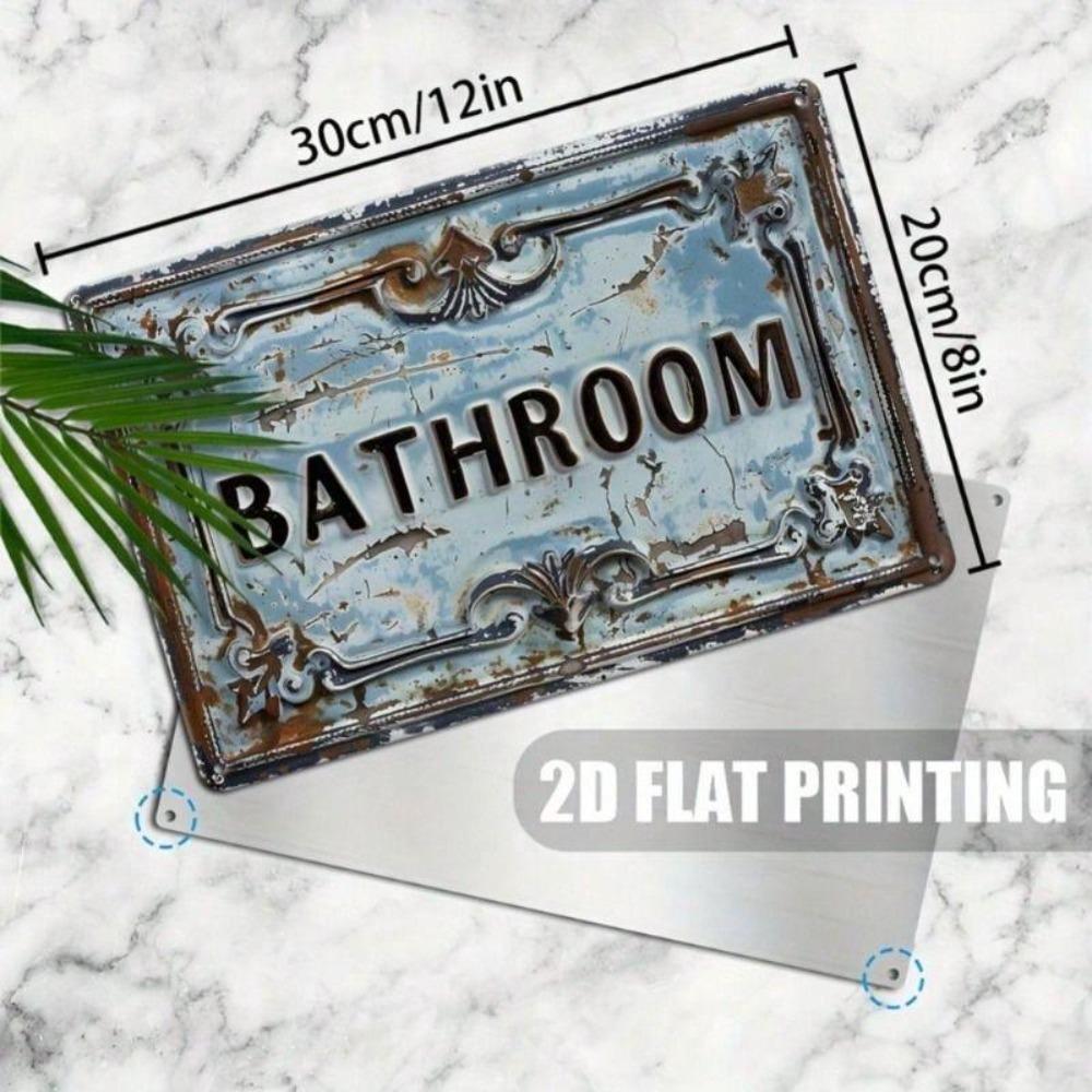 Retro Metal Sign Wall Decor, Vintage Tin Plate Logo Panel
Retro Metal Sign Wall Decor, Vintage Tin Plate Logo Panel