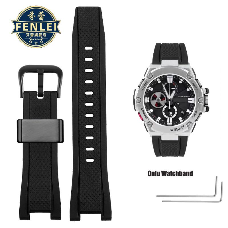 Resin Rubber Watch Strap For Casio Heart Of Steel G-shock GST-B100 GST-210 GST-130/W300 Men s Sports Silicone Watchband Bracelet 26mm
Resin Rubber Watch Strap For Casio Heart Of Steel G-shock GST-B100 GST-210 GST-130/W300 Men s Sports Silicone Watchband Bracelet 26mm
