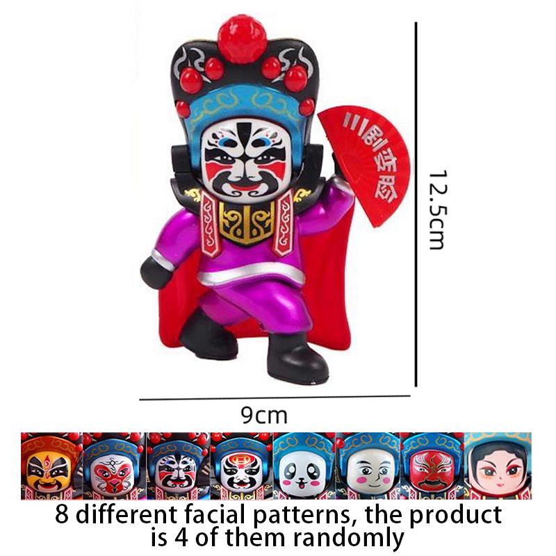 Chinese Traditional Ornament Sichuan Opera Face Changing Dolls Cultural Creative Makeup Dolls Crafts Souvenir Home Decor Gift
Chinese Traditional Ornament Sichuan Opera Face Changing Dolls Cultural Creative Makeup Dolls Crafts Souvenir Home Decor Gift