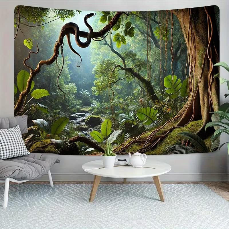 2D Jungle Adventure Snake and Lush Greenery Photography Backdrop 47.2x31.5inch/120*80cm
2D Jungle Adventure Snake and Lush Greenery Photography Backdrop 47.2x31.5inch/120*80cm