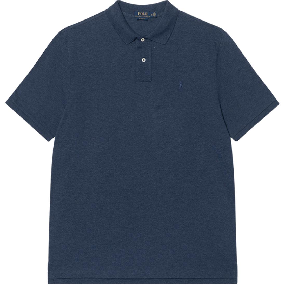 Polo Ralph Lauren Ss23 Однотонная рубашка поло с вышитым логотипом на полпуговицы с коротким рукавом, мужские топы темно-синего цвета 710794275-041 M
Polo Ralph Lauren Ss23 Однотонная рубашка поло с вышитым логотипом на полпуговицы с коротким рукавом, мужские топы темно-синего цвета 710794275-041 M