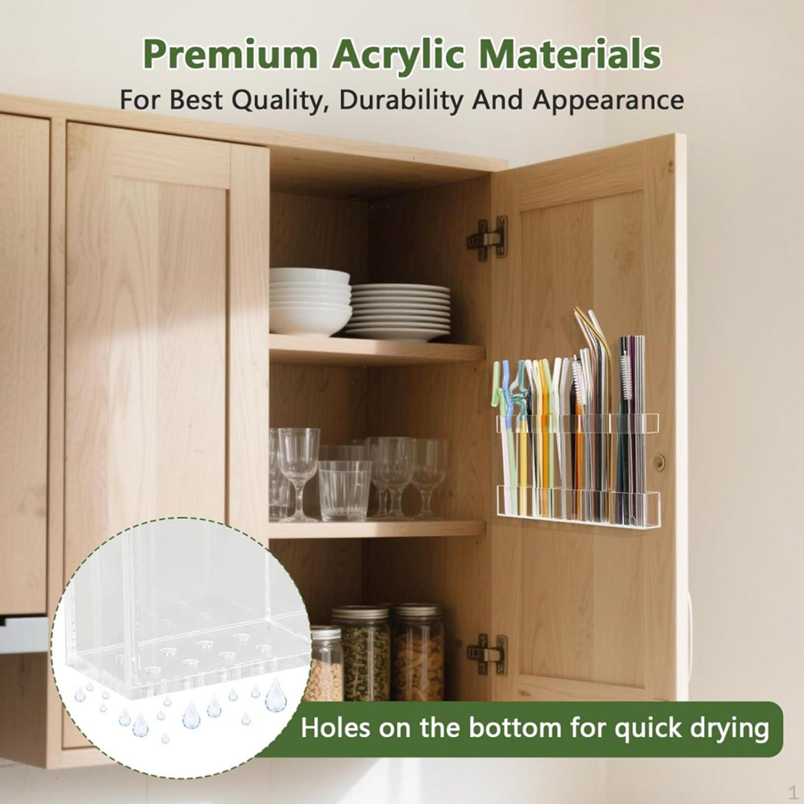 Straw Holders Dispenser Storage Household with Double Sided Adhesion Stickers Organizer for Cafe
Straw Holders Dispenser Storage Household with Double Sided Adhesion Stickers Organizer for Cafe