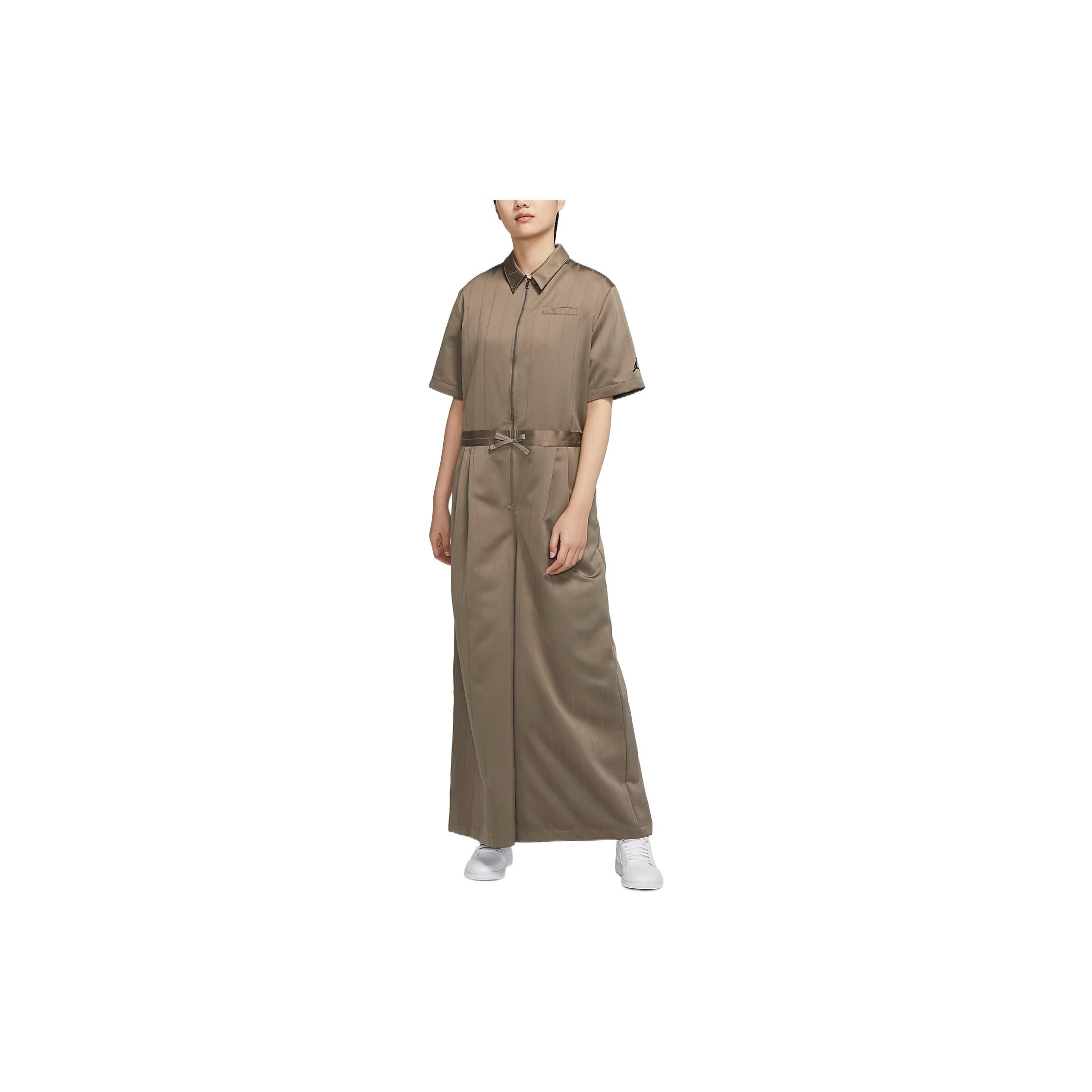 Jordan SS22 Однотонный дышащий повседневный комбинезон с коротким рукавом, женский комбинезон оливково-серого цвета DM5236-040 M
Jordan SS22 Однотонный дышащий повседневный комбинезон с коротким рукавом, женский комбинезон оливково-серого цвета DM5236-040 M