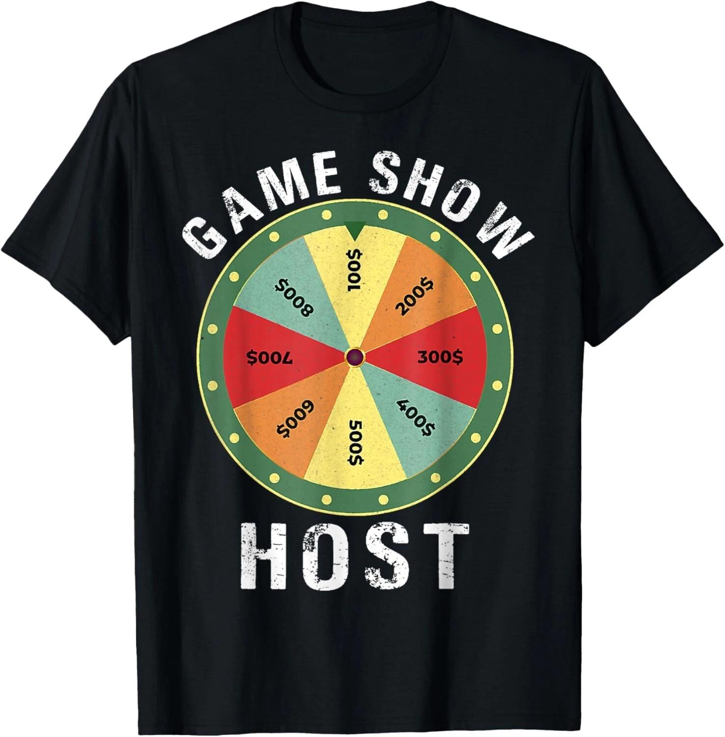 Game Show Host Trivia Board Game Night Questions Vintage Tee Gift Unisex T-Shirt L
Game Show Host Trivia Board Game Night Questions Vintage Tee Gift Unisex T-Shirt L