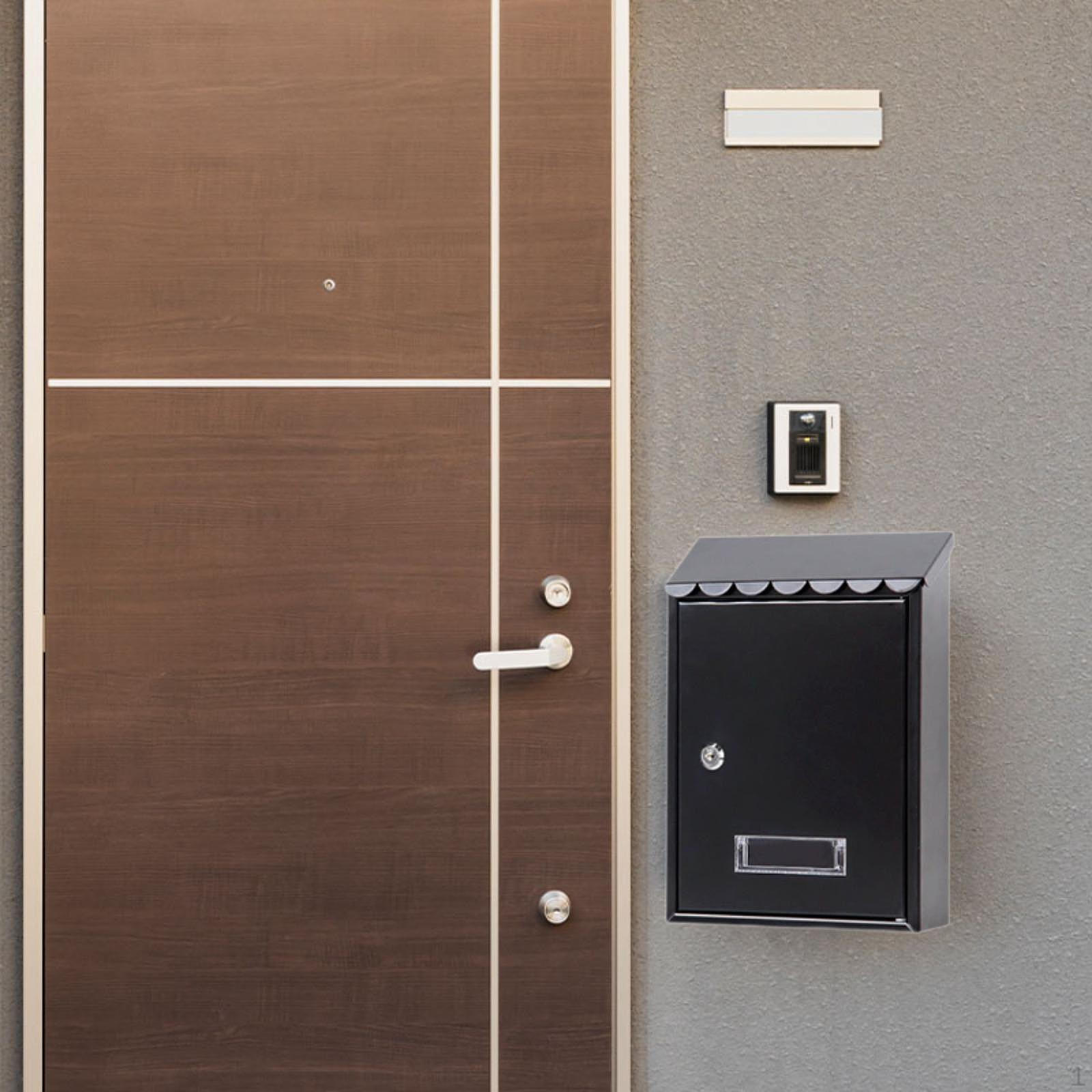 Запираемый почтовый ящик Коллекция почтовых ящиков с ключевым декоративным держателем для газет на стене чёрный
Запираемый почтовый ящик Коллекция почтовых ящиков с ключевым декоративным держателем для газет на стене чёрный